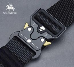 Genuine Tactical Belt Quick Release Alloy Belt Soft Real Nylon Sports Accessories buckle outdoor Battle sports 2202101427342