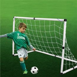 Soccer Net Training Football Mini Kids Door Toys Outdoor Toy Goal Outdoors Game Outside Indoor Playset Suit Ball Set Collapsible 231227
