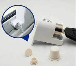 Sliding Window Patio Screw Door Lock Key Push Baby Child Safety Protection Antitheft Security Catches Set 231227