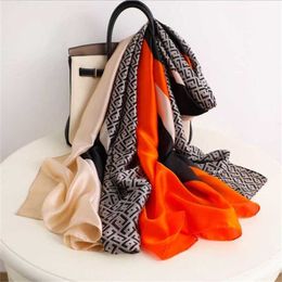 20% OFF scarf Spring/Summer New Long Stripe Fashion Travel Shawl Beach Sun Protection Thin Scarf