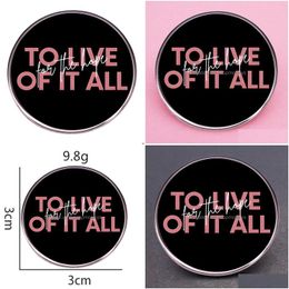 Cartoon Accessories Movie Film Quotes Badge Cute Movies Games Hard Enamel Pins Collect Cartoon Brooch Backpack Hat Bag Collar Lapel Ba Dhj3K