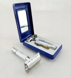 Mens Razors Classic Butterfly Double Edge Safety Razor Shaver Kit for Men Women Blade5723035