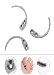 Hooks Rails 3 Pcs Stainless Steel AntiTheft Tag Hook Pin Opener Key Clothes Alarm Remover8800452