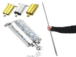 Trekking Poles 11m Metal Magic Pocket Staff Portable Stick Arts Rod Pole Magicians Trick7513585