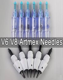 Whole 20pcs Artmex Needles V11 V9 V8 V6 PMU MTS Needle cartridges Semi permanent makeup M1 R3 R5 F3 F5 F7 Tattoo Needle Cartri6357885