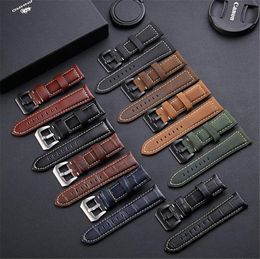 20mm 22mm Genuine Leather Watch Strap For HAUWEI Amazfit Huawei GT2 Samsung Galaxy Active2 46mm 42mm Strap Replacement Bands 9 col2432963