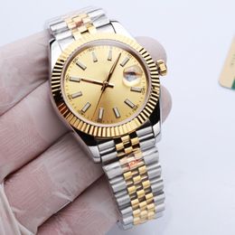 new Casual Men's Watch 8215 Automatic Mechanical Movement Watch Women's Diamond Watch Fashion 41mm Watch Waterproof sapphire mirror watch with box