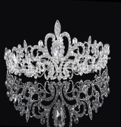 birdal crowns New Headbands Hair Bands Headpieces Bridal Wedding Jewelries Accessories Silver Crystals Rhinestone Pearls HT066722062