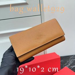 wallet purse mini bag pink designer real leather luxury with box shopping flip-top Bag zippers Chain Fashion Genuine leather wallets