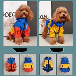 Dog Apparel Winter DogPet Rain Coat Jacket Thickened Fleece Warm Clothes Waterproof Raincoat Windproof Sweatshirt Dogs