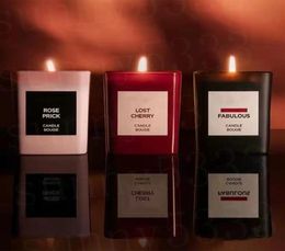 Factory direct Freshener Perfume Candle Fragrance Women Men Unisex Scented Candles Bougie Parfumee 200g Long lasting Nice smell Ou3529154