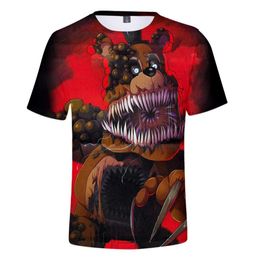 Summer Children039s Clothes Five Nights At Freddy039s 3D T Shirt 5 Freddy Cute Tops BoysGirls Kid039s TShirt FNAF Tee S4982771