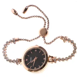 Wristwatches Lady Bracelet Watch Wrist Diamond Temperament Ladies Birthday Gift