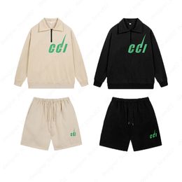 Mens Tracksuits Designer Classic Letter Print Tracksuit Two Piece Sets 24ss Running Suits Hoodie Short Unisex Sportswear M-XXL