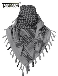 TACVASEN Men Scarf Tactical Desert Arab Keffiyeh Scarf Camouflage Head Scarf Women Arabic Cotton Paintball Face Mask D1817522330