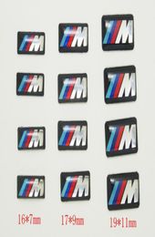 100pcs Tec Sport Wheel Badge 3D Emblem Sticker Decals Logo For bmw M Series M1 M3 M5 M6 X1 X3 X5 X6 E34 E36 E6 car styling sticker8090740