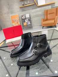 Hot sale newest fashions mens luxury designer boots Shoes - top quality mens designer boots Eu size 38-45