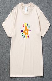 Le Fleur Flower Tee Vote Igor Tyler The Creator Skate T-shirt Cotton Men Casual Swag Womens Hip Hop3917600