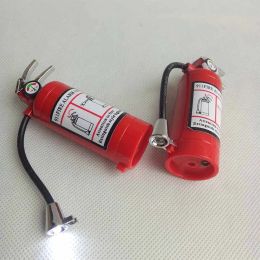 Fire Extinguisher Style Butane Jet Lighter Cigar Cigarette with LED Flashlight Refillable No gas Smoking Tool Lighters ZZ