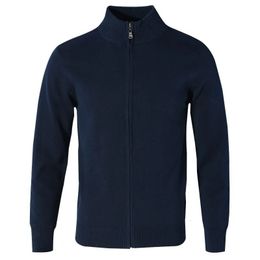 Yeni Düz Renkli Erkekler Sweatshirt Açık Front Slim Fit Örgü% 100 Pamuk Sonbahar Günlük Erkekler Giyim 8503 231228