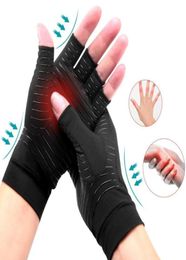 Wrist Support 1 Pair Compression Arthritis Gloves Joint Pain Relief Women Men Antislip Glove Therapy For Carpal Tunnel Typing587326712544