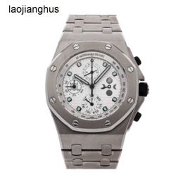 Luxury Audemar Pigue Watch Swiss Automatic Watch Abbey Royal Oak Offshore Automatic Titanium Alloy Mens Watch 25854ti Oo.1150ti.01