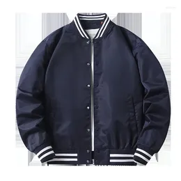 Men's Jackets Plus Size Men Bomber Jacket Military Tactical Pilot Hip Hop Baseball Varsity Coats Outerwear Button Streetwear