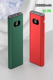 QC PD 40w Power Bank 80000mAh Portable Charging Poverbank Mobile Phone External Battery253A5089288