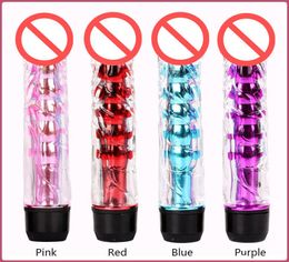 Dildo Vibrator Fake Vibrating Rod Realitic Gyrating Sex Toy Waterproof Penis Vibrador Safe Jelly Cilt Vibrator Sex Product for wom1998722