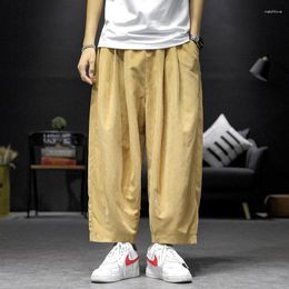 Men's Pants Cargo Casual Harem Trousers Male Hip Hop Jogger Sweatpants Fashion Streetwear Men Oversized Big Size 5XL