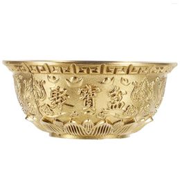 Bowls Treasure Bowl Decorative Cornucopia Buddha Salad Treasures Office Home Brass Party Layout Prop Ornament The Gift
