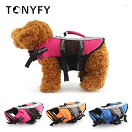 Dog Apparel Pet Life Jacket Safety Clothes Vest Swimming Swimwear For Small Big Comfortable Supplies XS-XXL