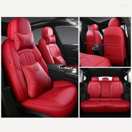 Car Seat Covers Luxury Custom Full Set For W212 2009 2010 2011 2012 Leather Interior Auto Protector