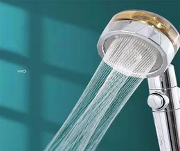 Xiaoman Waist Turbo Shower Hand Shower Head Pressurized Fan Blade Water Stop1920100
