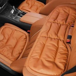 Car Seat Covers Cushion Anti-Fouling Leather Comfort Breathable Upholstered Front Chair Protect Four Seasons