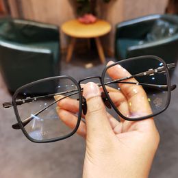 Designer Ch Cross Glasses Frame Chromes Brand Sunglasses New Retro Eyeglass Ultra Light Titanium for Men Heart Luxury High Quality Frames Free Shipping 2024 Sl16