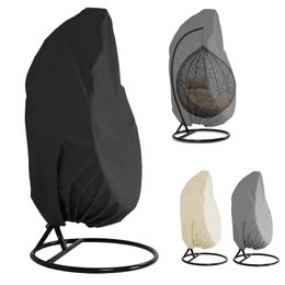 Rattan Eggshell Swing Chair Dust Cover Protection Case AntiDust Waterproof 210D UV Garden Patio Funiture Pouch 231228