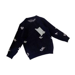 Pullover Designer Childrens Sweater Sweatshirt Hoodie Baby Luxury Printed Plover Spring And Winter Clothing Boys Girls Crewneck Size 9 Dhgze