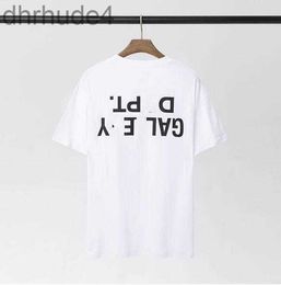 Designer Tshirt Galleries Tee Dept Mens Summer Round Neck t Shirt Cotton Letter Printing Holiday Casual Couples Same Clothing Sanskrit Designers Pullover RN33