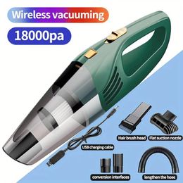 Car Wireless Vacuum Cleaner Powerful High Power Suction Mini Handheld Household Indoor Small 231229