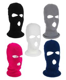 Cycling Caps Masks Dome Cameras Outdoor Balaclavas Full Face Cover Mask Warm Mask Autumn Robber Cool Knitted Men Head Neck Cycling1946139