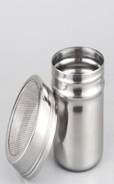 Stainless Chocolate Shaker Cocoa Flour Icing Sugar Powder Coffee Sifter Lid Shaker Kitchen Cooking Tools XB19453740