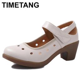 Boots TIMETANG Modern high heels for women / ladies high quality dance shoes heel 6 cm breathable soft bottom shoes woman