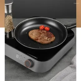 Pans Frying Non Oil Egg Round Small Nonstick Griddle Household Cake Cookware Mini Saucepan Stick Pan Fry Steak