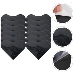 Bath Mats 12 Pcs Heart Carpet Sticker Tape For Rugs Pad Hardwood Floors Double-sided Two Tile Stickers Corner Clip Area