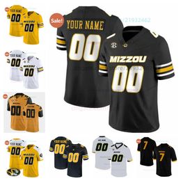 Customize Missouri Football Jerseys NCAA College 8 Nathaniel Peat 3 Luther Burden III 7 Cody Schrader 32 Nick Bolton 92 Harrison Mevis Mens Women Youth all stitched