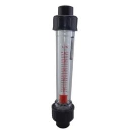 LZS-15 G1/2" 6-60L/H 10-100L/H 16-160L/H 25-250L/H Short Tube Water Flow Metre Indicator Counter Rotameter Liquid Flowmeter 231229