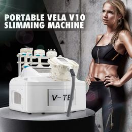 Hot Sale Anti Cellulite Face Tightening V10 Face Eyes Rf Lifting Cavitation Roller Slimming Machine Salon Use Desktop Ems Suit