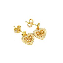 Pandoras Earrings Designer For Women Jewelry Original Quality Charm Gold Earring Silver Jewelry Women Gift Earrings