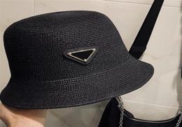 Womens Wide Brim Hats Fashion 2022 Summer Ladies Straw Hat Sun Protection Beach Bucket Hat Garden Styles Designer Caps Women Resor2084035